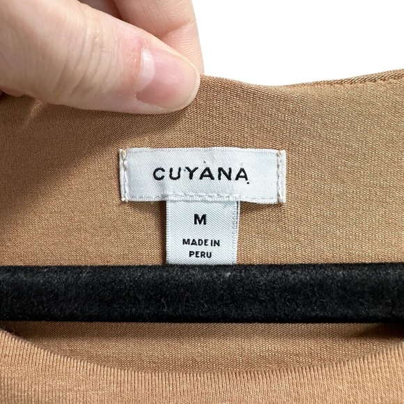 Cuyana Asymmetrical Overlay Midi Dress - Picture 6 of 7